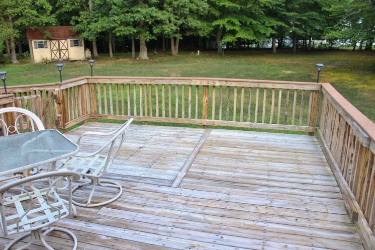 9465 May Day Street, La Plata, MD 20646 Deck and Back Yard