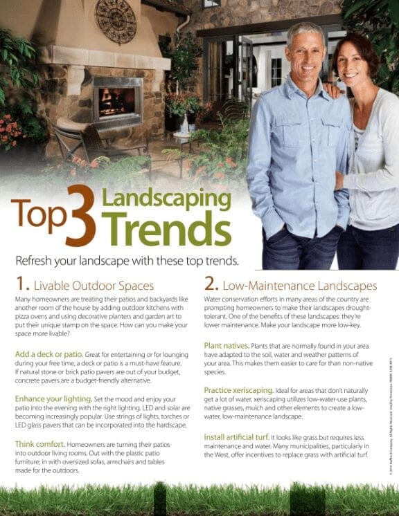 Top Three Landscaping Trends for Your Lawn and Garden