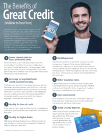The Benefits of Great Credit for Financial Literacy