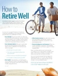 How to Retire Well Through Financial Literacy