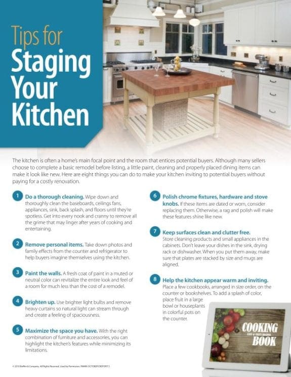 Tips for Staging Your Kitchen as a Home Improvement