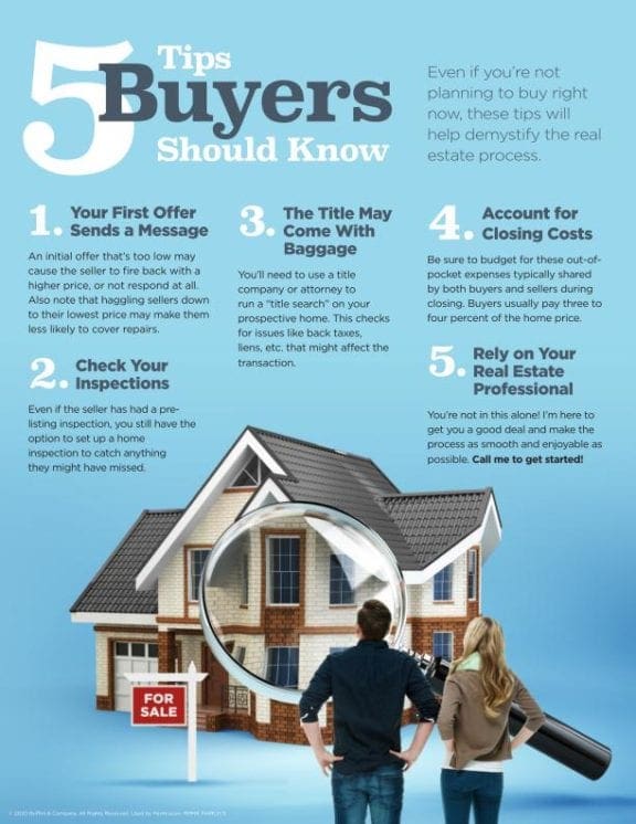 Five Tips Buyers Should Know