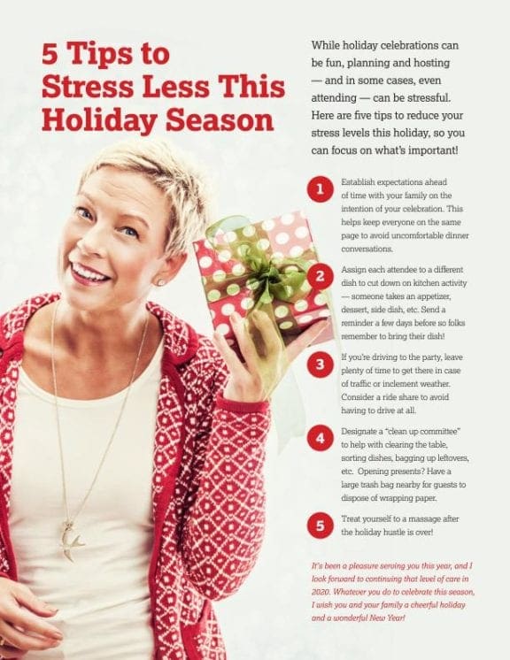 Liven Up Your Holiday Celebration for Personal Development