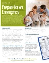 How to Prepare for an Emergency