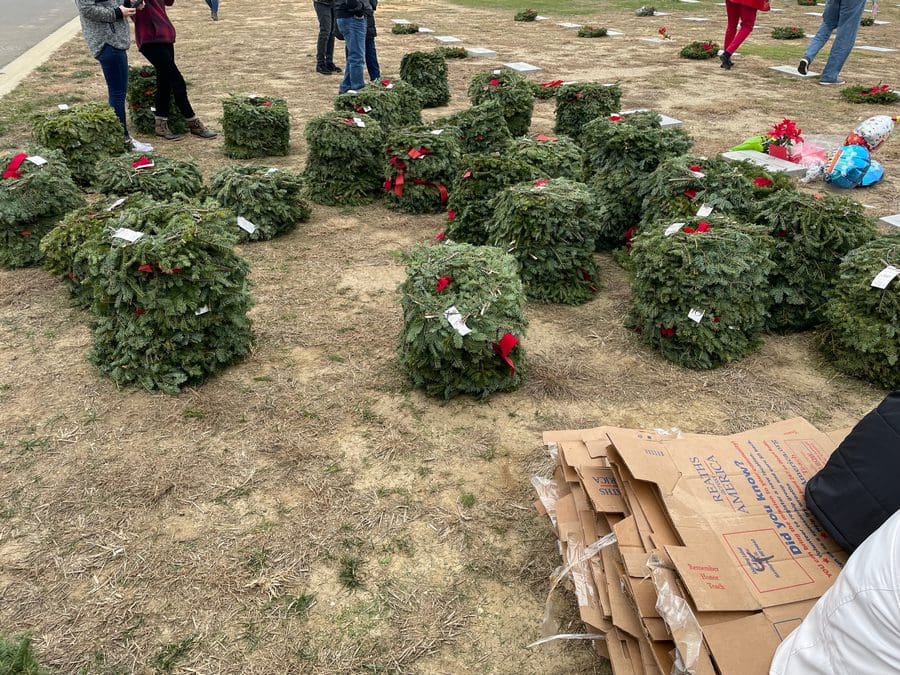Cheltenham Maryland Veterans Cemetery Wreaths Across America