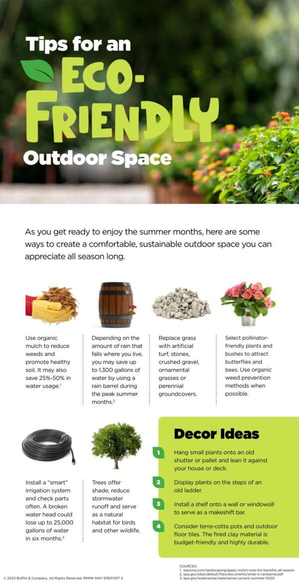 Eco-Friendly Outdoor Space