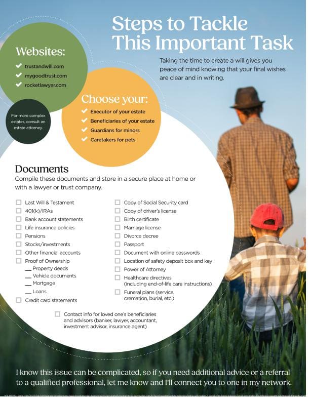 Simple Steps to Create a Will