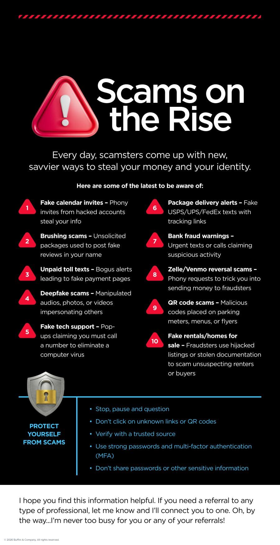 Scams are On the Rise